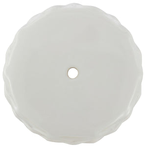 Safavieh Seina, 17 Inch, Cream, Ceramic Garden Stool Cream 12 x 12 x 17