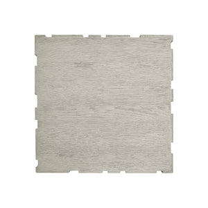 Bernhardt Bernhardt Tempo Side Table In Wirebrushed Larza Oak — Rustic Modern Vertical Panel Accent Table 346122