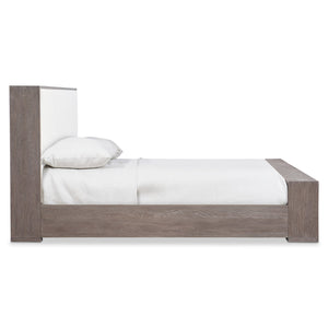 Bernhardt Bernhardt Casa Paros Queen Bed With Playa Wood Frame, Upholstered Inset Headboard & Bench Footboard K1876