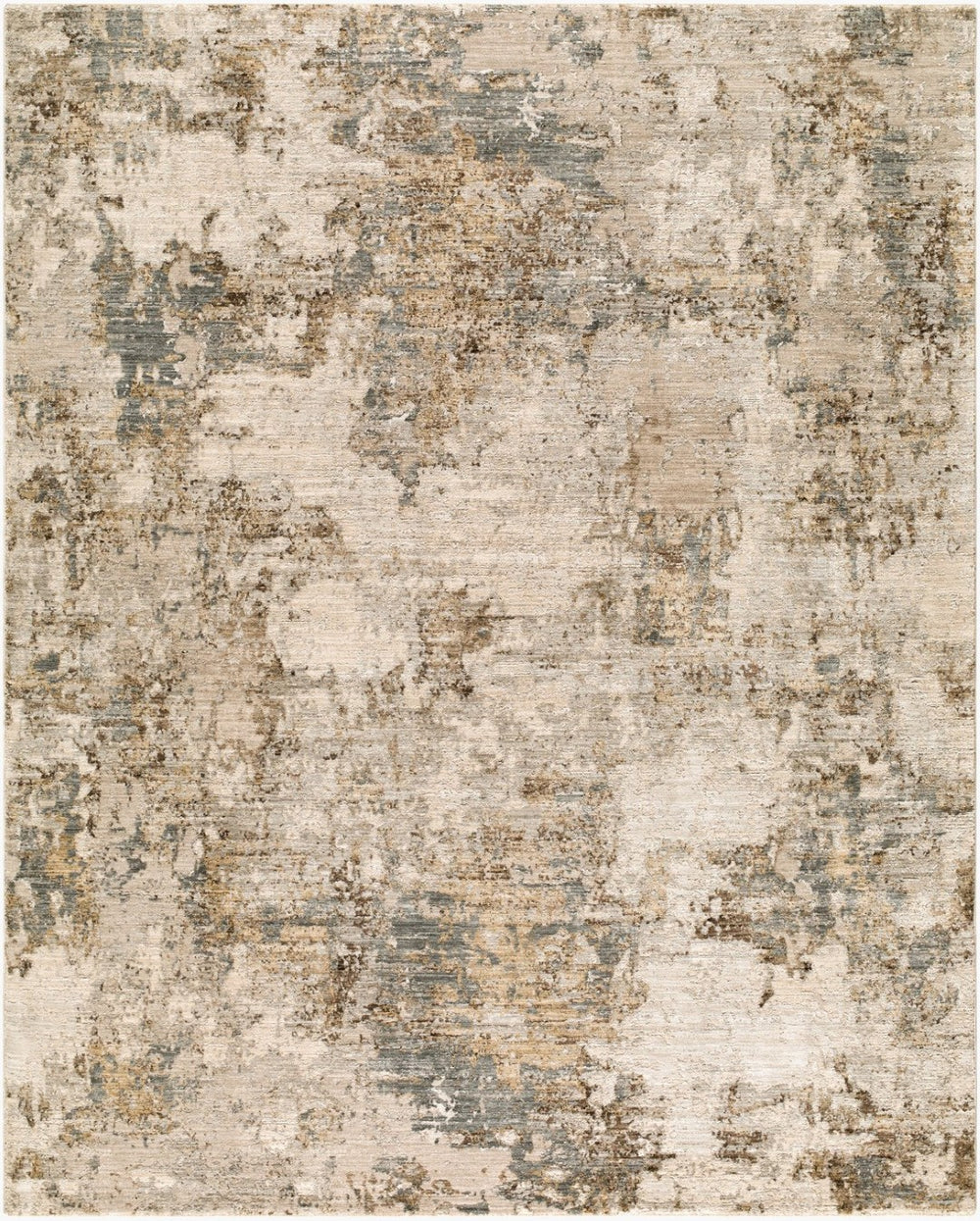 Livabliss Arda Mid-century Polyester Area Rug with Fringe for Large Living and Dining Rooms Light Gray, Med 9' x 12'2" ACZ2303-9122