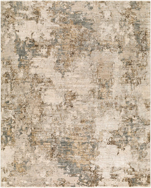 Livabliss Arda Mid-century Polyester Area Rug with Fringe for Large Living and Dining Rooms Light Gray, Med 9' x 12'2" ACZ2303-9122