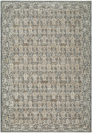 Livabliss Arda Traditional Medallion Polyester Area Rug with Fringe for Large Living Rooms Dark Green, Med 2'7" x 10' ACZ2309-2710