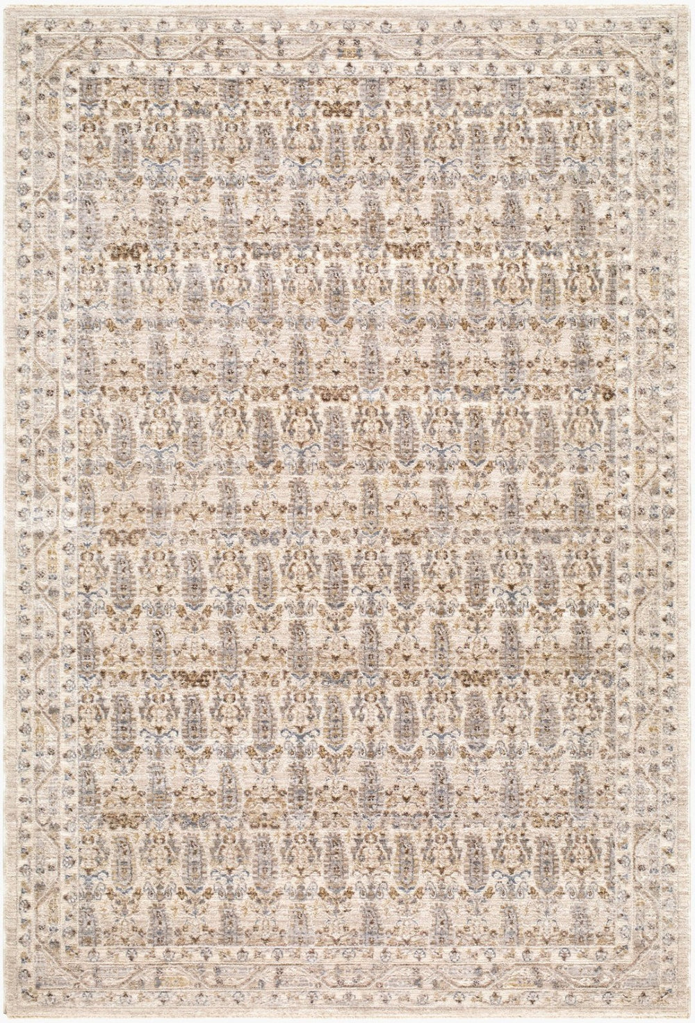 Livabliss Arda Traditional Polyester Area Rug Woven in Turkey with Fringe for Formal Living Rooms Medium Gray, Ta 10' x 13'11" ACZ2310-101311