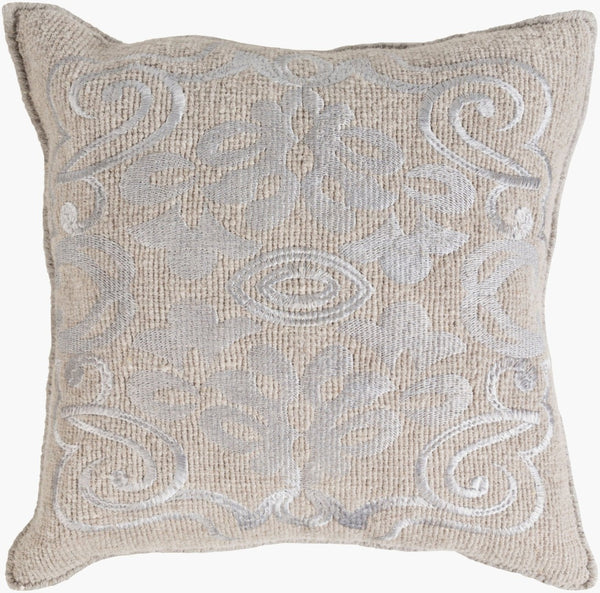 Surya Adeline Handcrafted Wool Accent Pillow Woven Texture for Sofa Chair or Bed Layering AD001-1818P