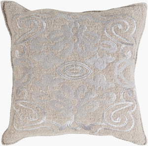 Surya Adeline Handcrafted Wool Accent Pillow Artisan Indian Textile Boho Sofa Throw AD001-2020D