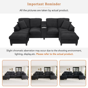 English Elm Swivel Barrel Accent Chair Chenille Tufted Round Club Seat for Living Room Lounge Black N719S002180B