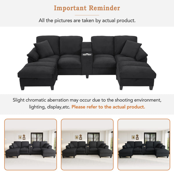 English Elm Swivel Barrel Accent Chair Chenille Tufted Round Club Seat for Living Room Lounge Black N719S002180B