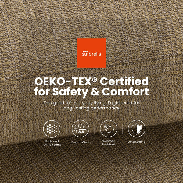 English Elm Modern 5Pc Outdoor Patio Bar Set With Elegant Sintered Stone Table & Comfortable Aluminum Stools W1886S00034