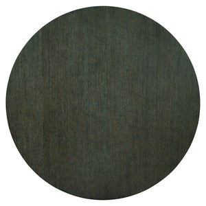 Bernhardt Bernhardt Linea Round Dining Table — 60" Wire-Brushed Oak Top, Cerused Charcoal Finish, Textured Graphite Base K1099