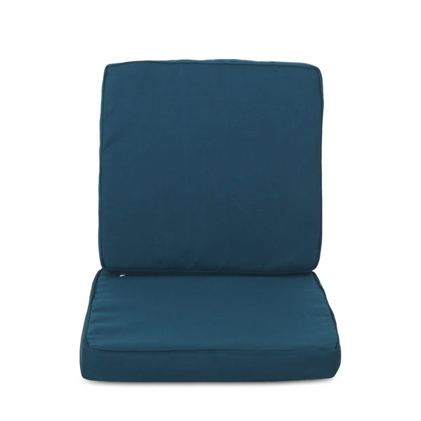 English Elm Christopher Knight Home® - Carolina Outdoor Cushion Set In Dark Teal - Comfort, Durability & Style For Chairs And Loveseat N775P270159T