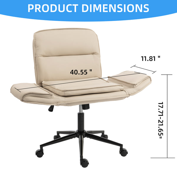 English Elm Stylish Barrel Swivel Accent Chair Upholstered Seat with Storage for Vanity or Dining W3248P424650