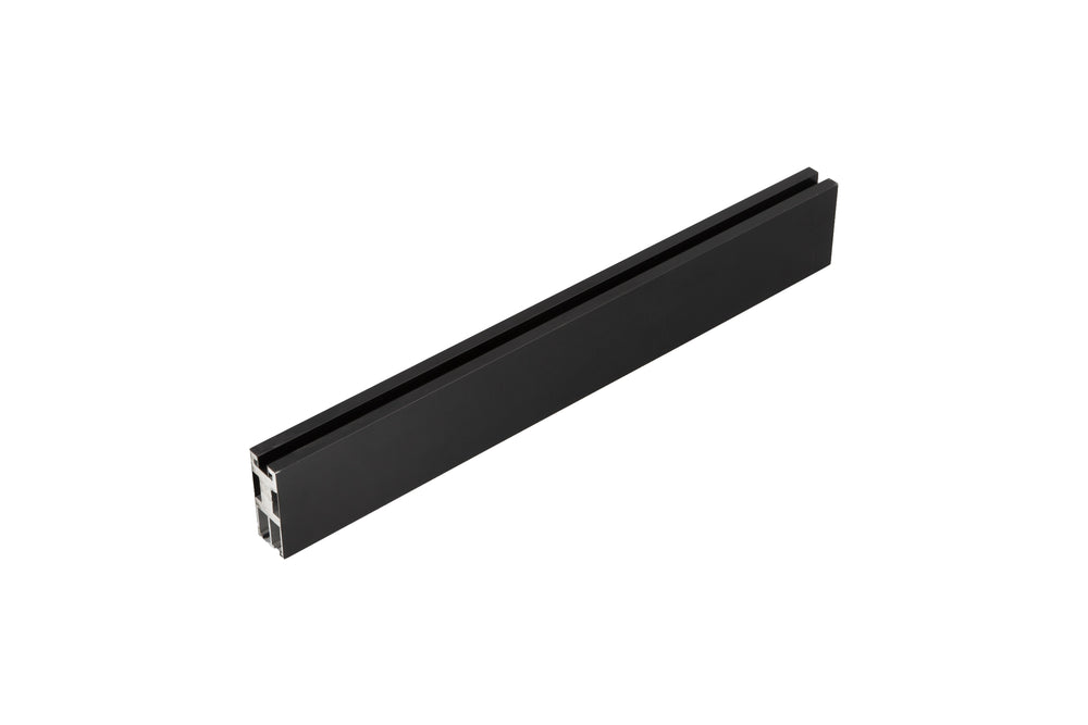 English Elm Top Rail Stainless Steel Shower Door Track with Buffer for Frameless Bathroom Systems W1573P232544