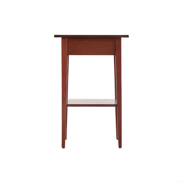 English Elm Charming Nightstand In Rich Cherry Finish - Compact, Stylish, And Perfect For Modern Bedrooms! B078112070