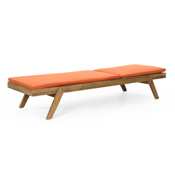 English Elm Christopher Knight Home® - Caily Chaise Lounge Set - Stylish Acacia Wood Loungers With Adjustable Backrests & Cushions For Comfort 71346.00ORG