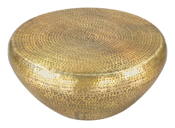 Larache Coffee Table Gold 109750 Zuo Modern