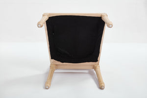 English Elm French Country Dining Chairs Set Of 2 – Elegant Upholstered Square Back, Stylish Comfort For Dining W3426P324534