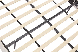 English Elm Harper Tall Upholstered Bed With 54" Headboard - Elegant Chenille, Easy Assembly, No Box Spring Required! B083P358495