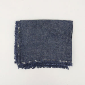 English Elm Stonewashed Linen Woven Throw Blanket With Artisan Fringe – Cozy, Breathable & Stylish 52X68" B346P321249-GIGA