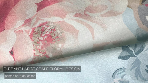 English Elm Ridgely Blush 7-Piece Queen Comforter Set - Soft Floral Design, Cotton & Polyester Blend For Comfort B340P341959-GIGA