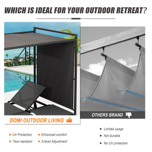 English Elm Outdoor 2-Seat Patio Porch Swing with Steel Frame, PE Rattan, 750lb Capacity, Plush Cushions, Weatherproof Dark Brown,Dark Gray W1859S00133