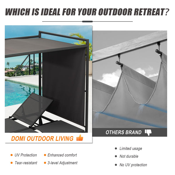 English Elm Outdoor 2-Seat Patio Porch Swing with Steel Frame, PE Rattan, 750lb Capacity, Plush Cushions, Weatherproof Dark Brown,Dark Gray W1859S00133