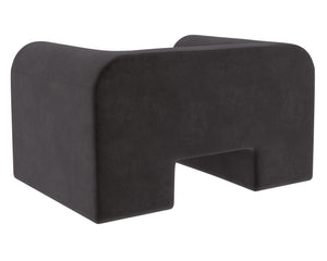 Sunpan Ionic Armchair - Contemporary Elegance with Luxurious Upholstery for Ultimate Comfort and Style Meg Ash