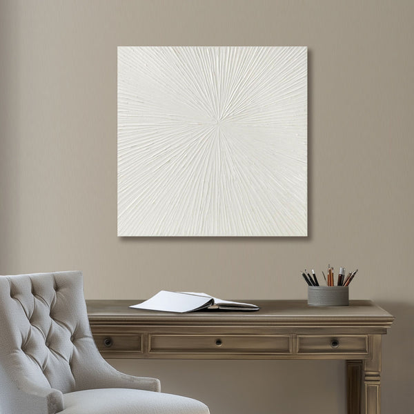 JLA Home Madison Park Signature - Hand Painted Dimensional Resin Sunburst Wall Art — Modern Textured 3D Abstract Focal Piece for Living Rooms and Offices MPS95A-0038