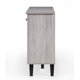 Christopher Knight Home® - Noble House - Emlyn Mid Century Modern Grey Oak Finished Fiberboard Cabinet