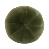 English Elm Luna 12" Round Sphere Accent Ball Throw Pillow, Olive Green Performance Velvet