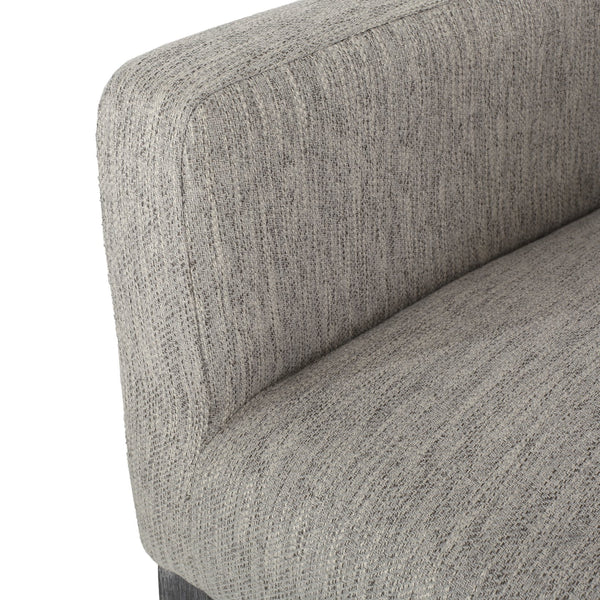 English Elm Upholstered Counter Stools Set of Two with Rubberwood Frame and Padded Armrests N780P365806G