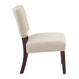 OSP Home Furnishings Jasmine Accent Chair Cream