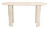 Risan Console Table Natural 109854 Zuo Modern