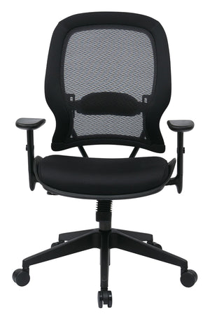 OSP Home Furnishings Airgrid® Ergonomic Mesh Office Task Chair with Lumbar Support and Synchro Tilt Control 5540