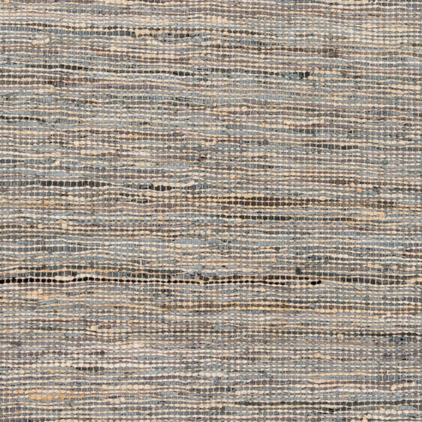 Surya Adobe Adb-1000 2' X 3' Rustic Jute & Leather Handmade Rug – Durable, Charming Décor Essential Taupe Jute,Leather Adb1000-58