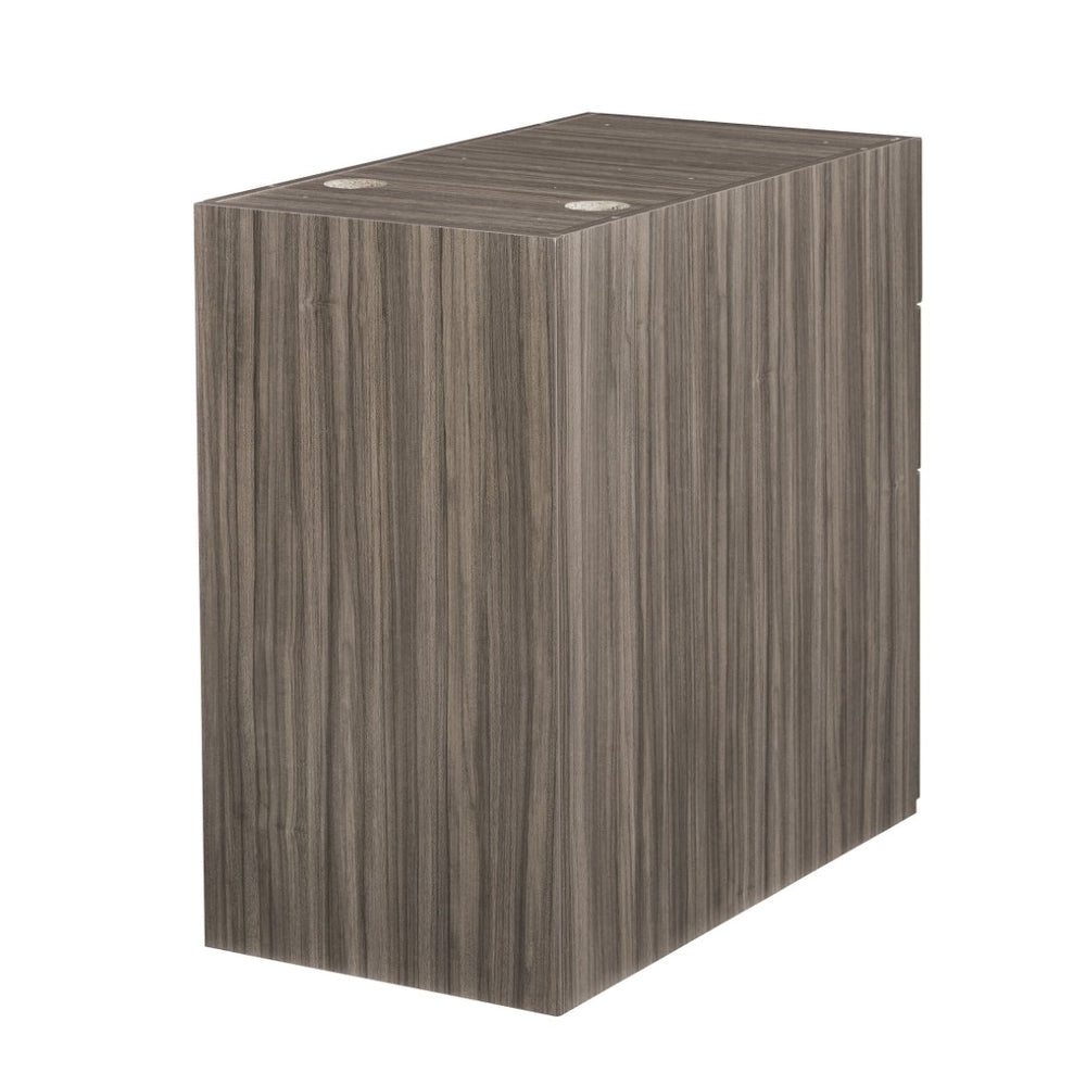 OSP Home Furnishings Napa Under Desk Pedestal with Two Box Drawers and Deep File Storage for Office 30"D NAP-263-URB