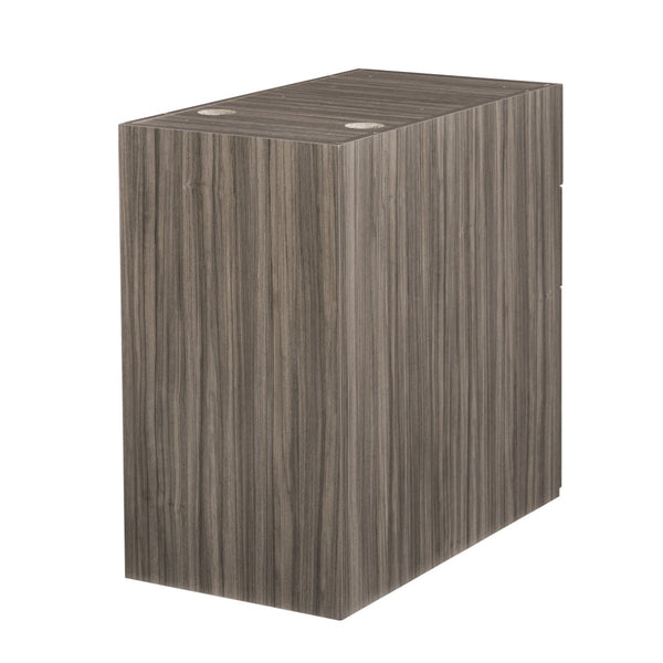 OSP Home Furnishings Napa Under Desk Pedestal with Two Box Drawers and Deep File Storage for Office 30"D NAP-263-URB