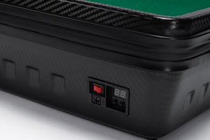 English Elm Portable Mahjong Table Foldable Suitcase Set for 2 to 4 Players Outdoor Use W1622P266144