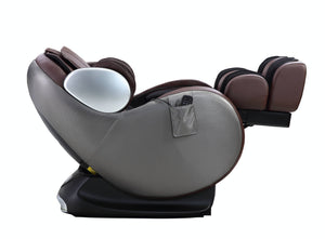 English Elm Pacari Chocolate 2D Power Massage Chair with Zero Gravity, 16 Airbags, Shiatsu Kneading & Foot Relief B2726P251666