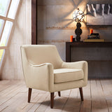 Madison Park Oxford Mid-Century Mid-Century Accent Chair MP100-1048 Sand