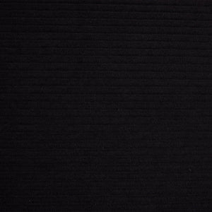 English Elm UNITED modular foldable sofa with metal frame, corduroy upholstery, side pocket & quick assembly convenience Black W1568P374081