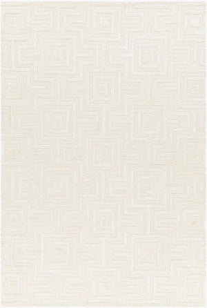 Surya Addison 2' X 3' Hand-tufted Viscose & Wool Rug – Luxurious, Durable, Modern Home Décor Accent! Ivory Wool,Viscose Add2300-23