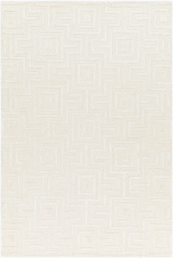 Surya Addison 2' X 3' Hand-tufted Viscose & Wool Rug – Luxurious, Durable, Modern Home Décor Accent! Ivory Wool,Viscose Add2300-23
