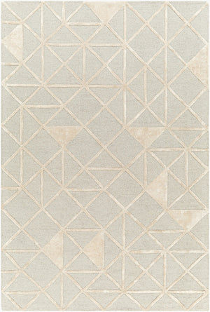 Surya Addison 2' X 3' Hand-tufted Viscose & Wool Rug – Luxurious, Durable, Modern Home Décor Accent! Pale Blue Wool,Viscose Add2302-23