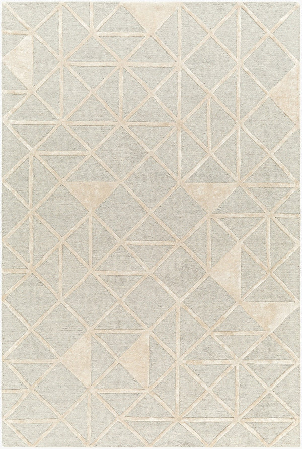 Surya Addison 2' X 3' Hand-tufted Viscose & Wool Rug – Luxurious, Durable, Modern Home Décor Accent! Pale Blue Wool,Viscose Add2302-23