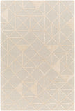 Addison ADD-2302 9' x 12' Handmade Rug ADD2302-912  Pale Blue, Light Beige Surya