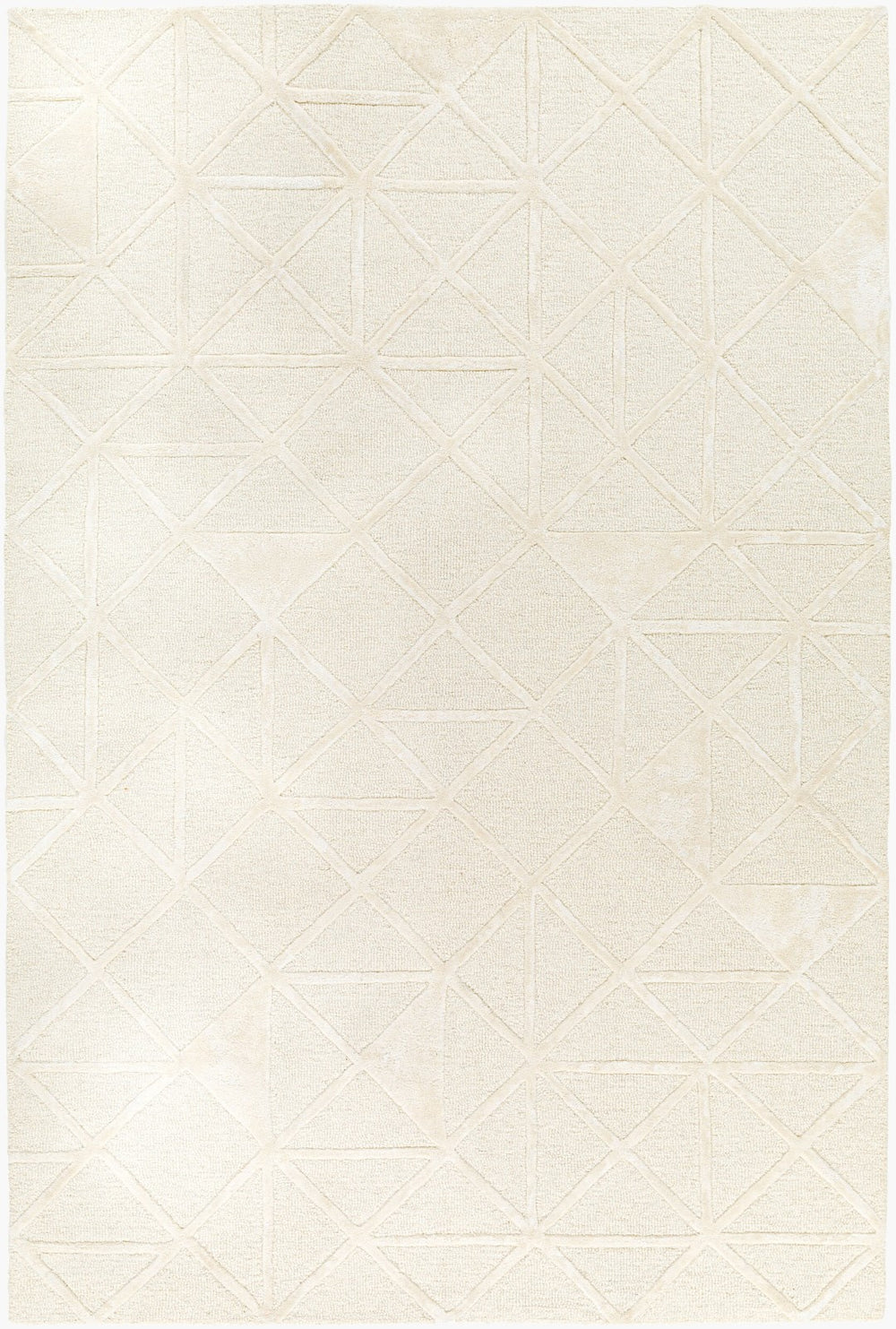 Surya Addison 2' X 3' Hand-tufted Viscose & Wool Rug – Luxurious, Durable, Modern Home Décor Accent! Beige Wool,Viscose Add2303-23