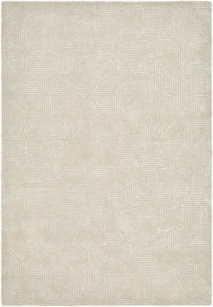 Addison ADD-2304 9' x 12' Handmade Rug ADD2304-912  Light Gray, Cream Surya