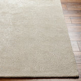 Addison ADD-2304 9' x 12' Handmade Rug ADD2304-912  Light Gray, Cream Surya