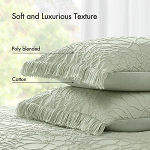 English Elm 3PCS Queen Comforter Set – Ultra-Soft Washed Microfiber Comforter with Plush Poly Fill, Cozy Luxury Bedding Sage 17.72 L x 15.75 W x 5.51 H B035P341102