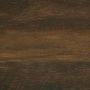 English Elm Madra Dark Pine TV Stand with Sliding Doors, 2-Drawer Storage, Rustic Modern Engineered Wood Console B062P344954